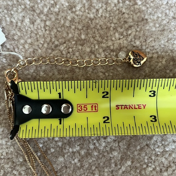 Betsey Johnson Woven MixedMulti-Colored Bead FlowerHeart Illusion Necklace NWT - Picture 6 of 8